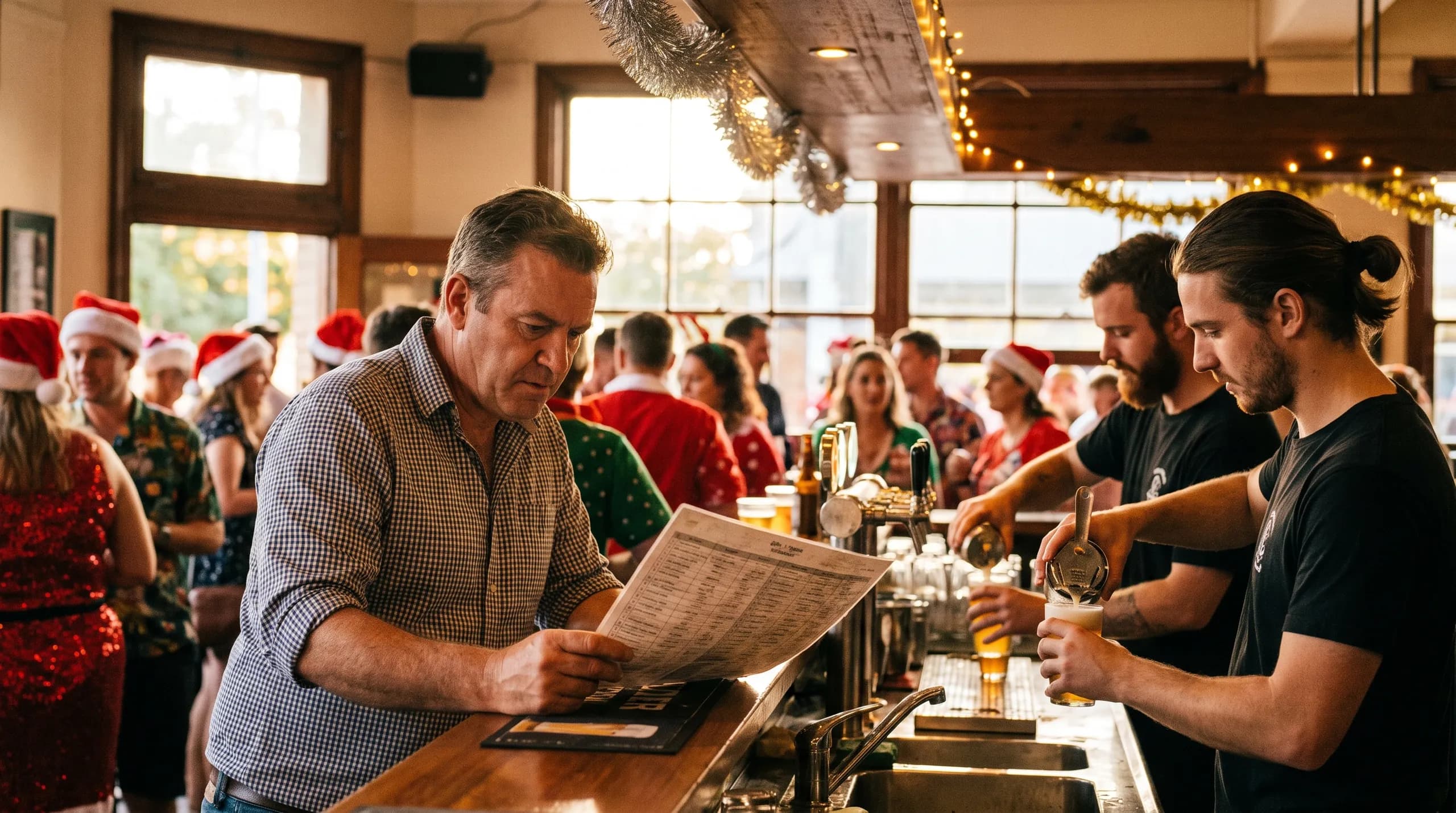 Your December staffing plan: what the Christmas surge really costs a Sydney venue